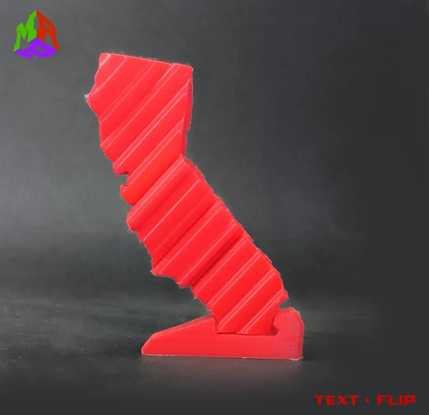 Text Flip - California