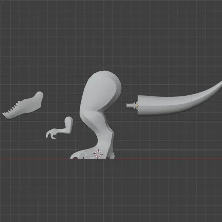 Lego T-rex parts