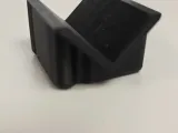 40×40 Square Tube End Cap Insert – 90° Mitre Cut Blank /Plug-4