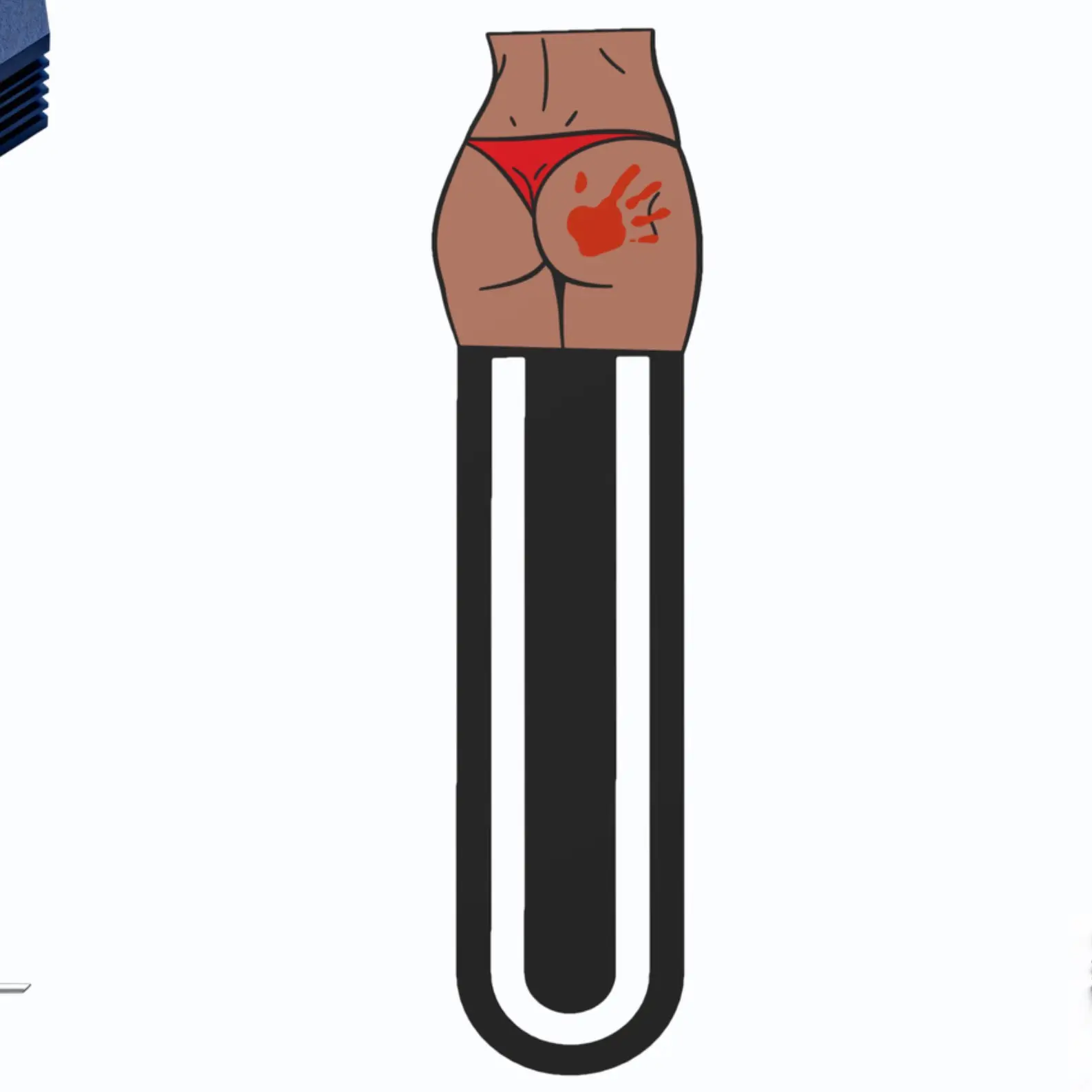 Butt Clap - Bookmark (Double Sided)