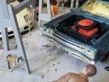 1/18 BLOC DE CHAINE MOTEUR / ENGINE CHAIN BLOCK-2