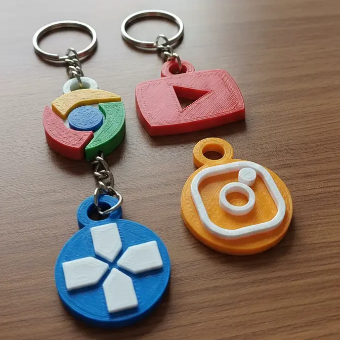 Icon keychain