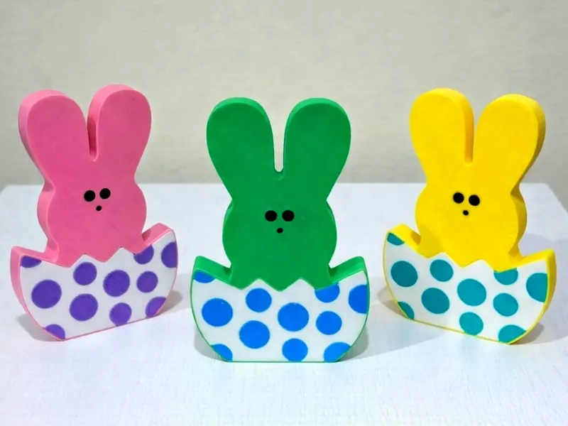 Easter Bunny Peep in Egg
