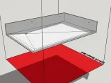 Window AC condensate drip tray-2