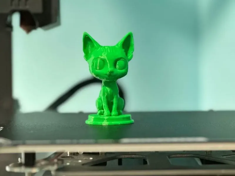 Estatueta de Gato Sentado