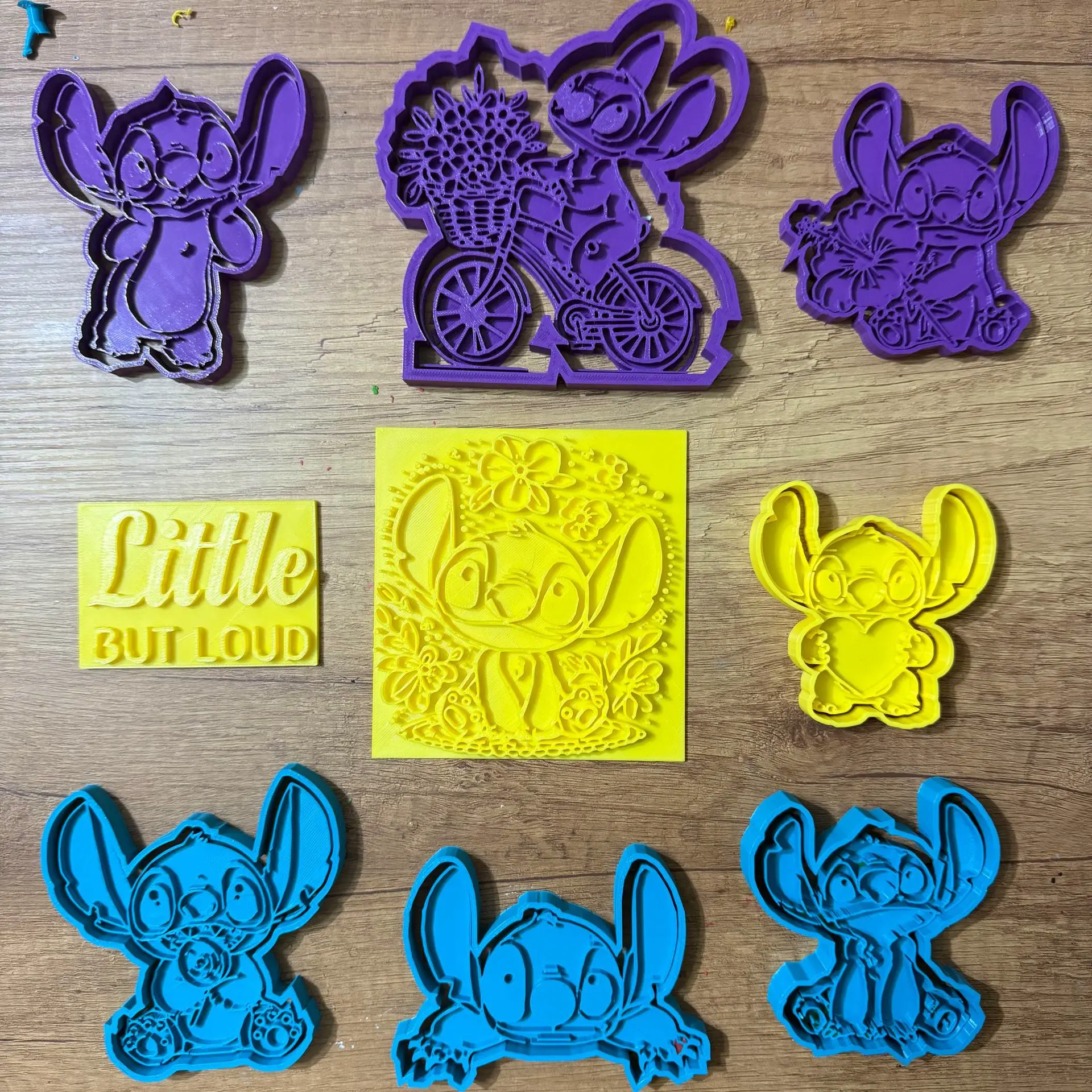 3D Printer Files | 3MF File | COOKIE CUTTER STITCH (9x BIG PACK)