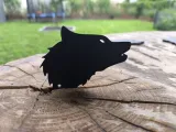 Wolf head keychains-2