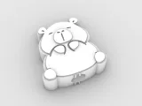 Straw Topper cute capybara-2