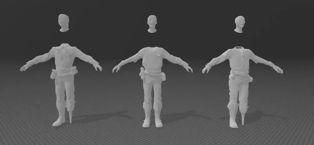 zombie deckhands - vampire coast - tm