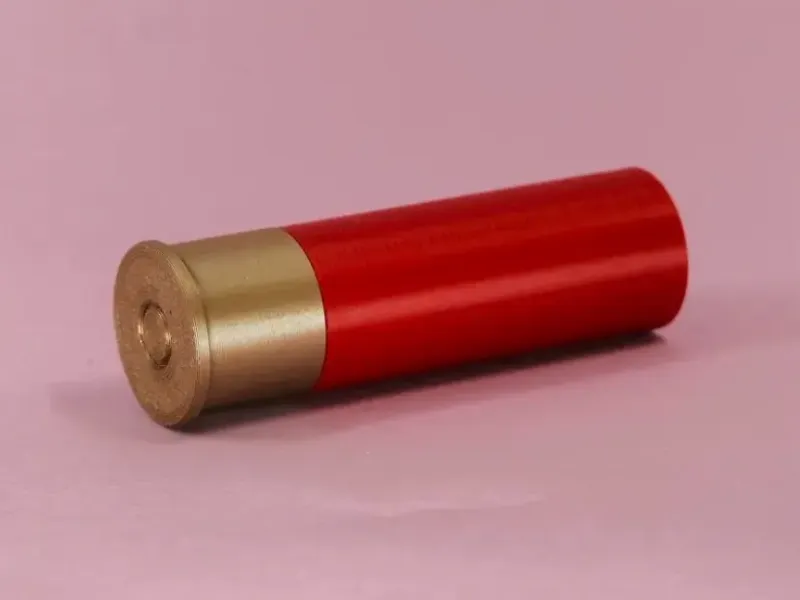 Lip balm holder shot gun shell