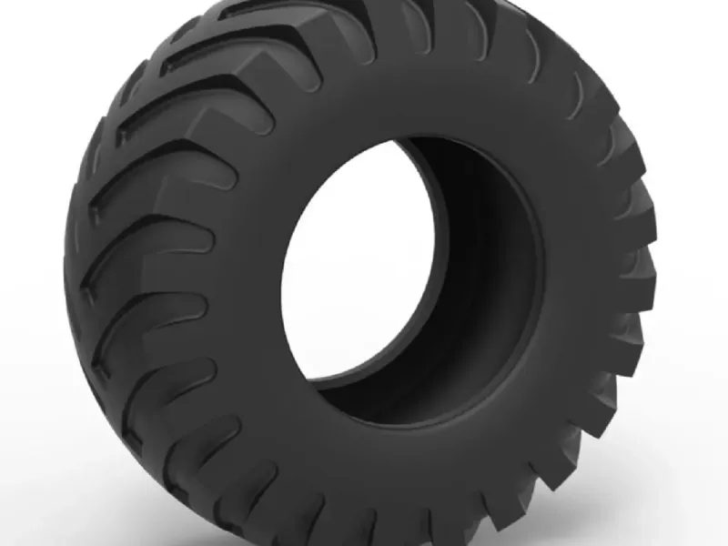 Tractor tire 35 Scale 1:25