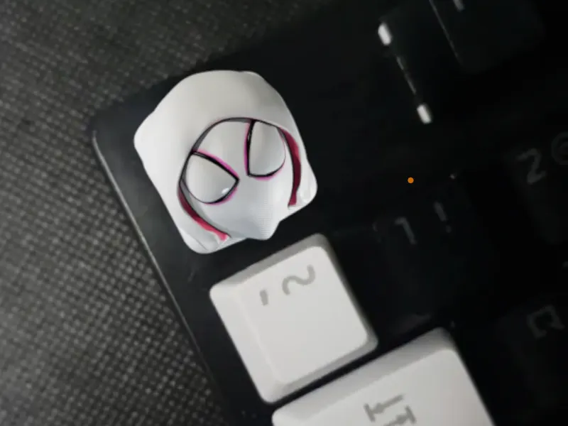 GWEN STACY - KEYCAP 3D KEYBOARD - SPIDERWOMA
