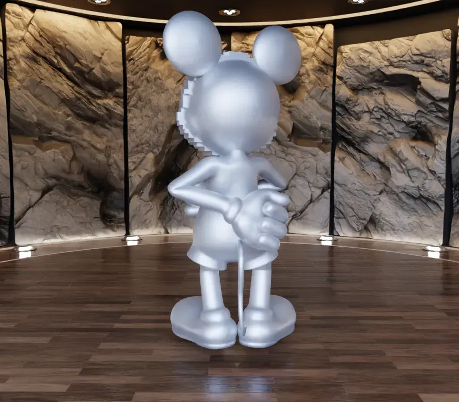 Mickey Mouse Mosaic Fan Art Toy