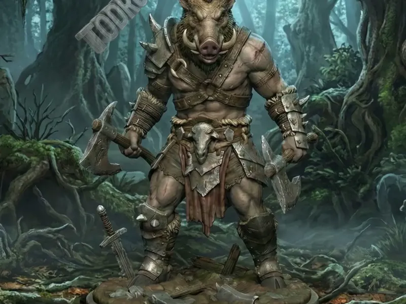 Guerrero Jabalí Berserker