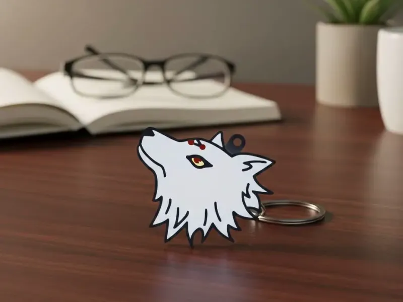 Divine Dog (Fushiguro) Chibi Keychain