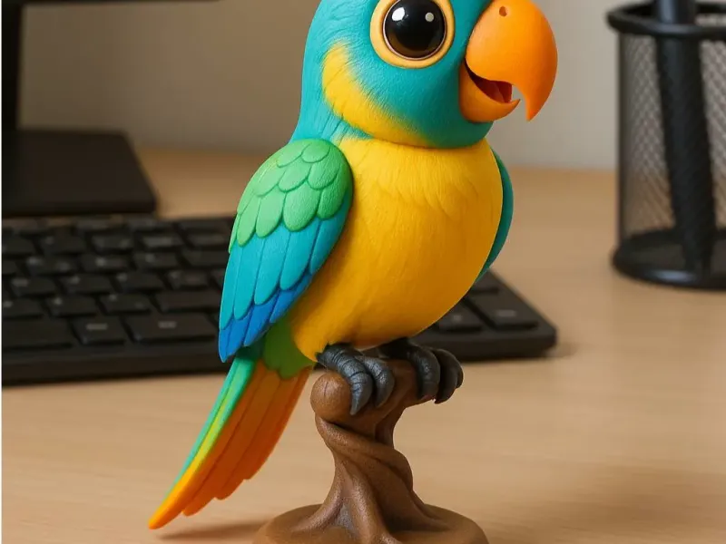 カートゥーンオウム