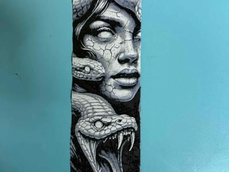Medusa Bookmark Hueforge