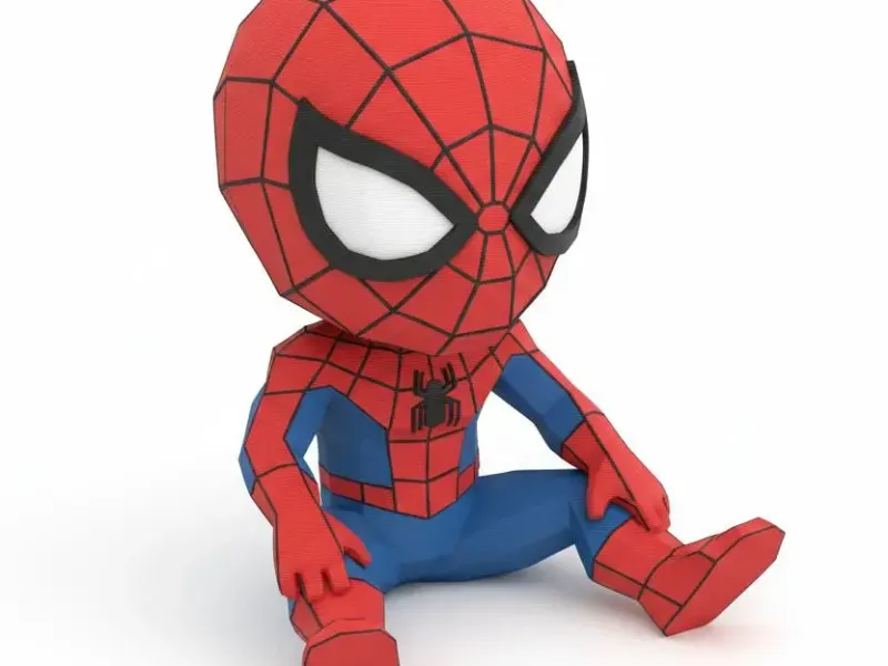 Spider-Man Chibi Figure 🕷️🕸️
