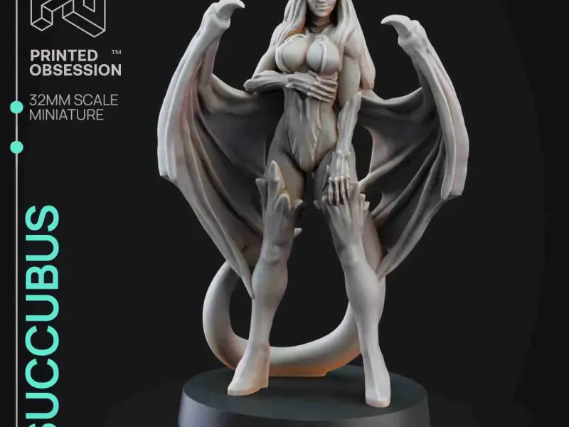 Súcubo - Demonio mediano - PRESUPUESTO - Escala 32mm