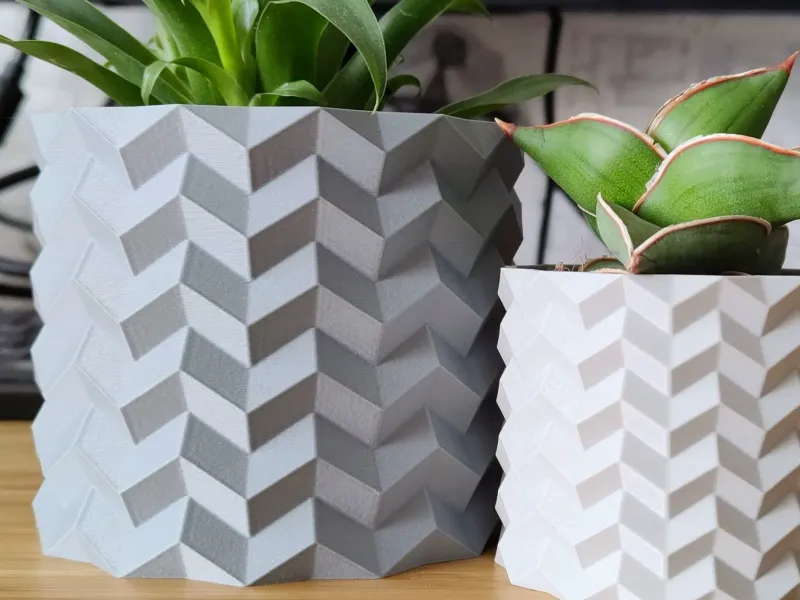 Gerometric Origami Flower Pot and Planter for Plants