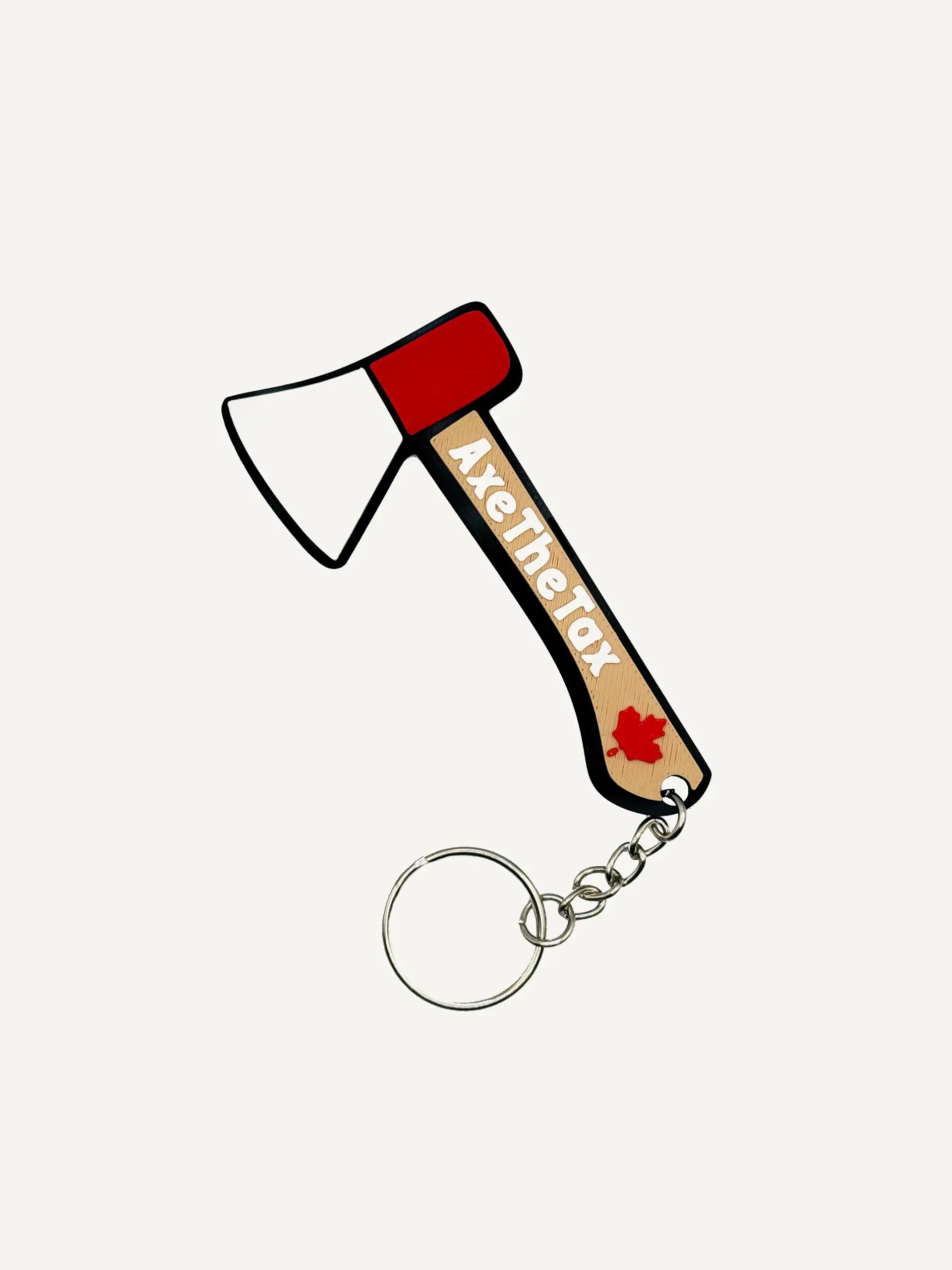 Jewelry & Accessories STL Download - Axe The Tax Keychainby BatChips