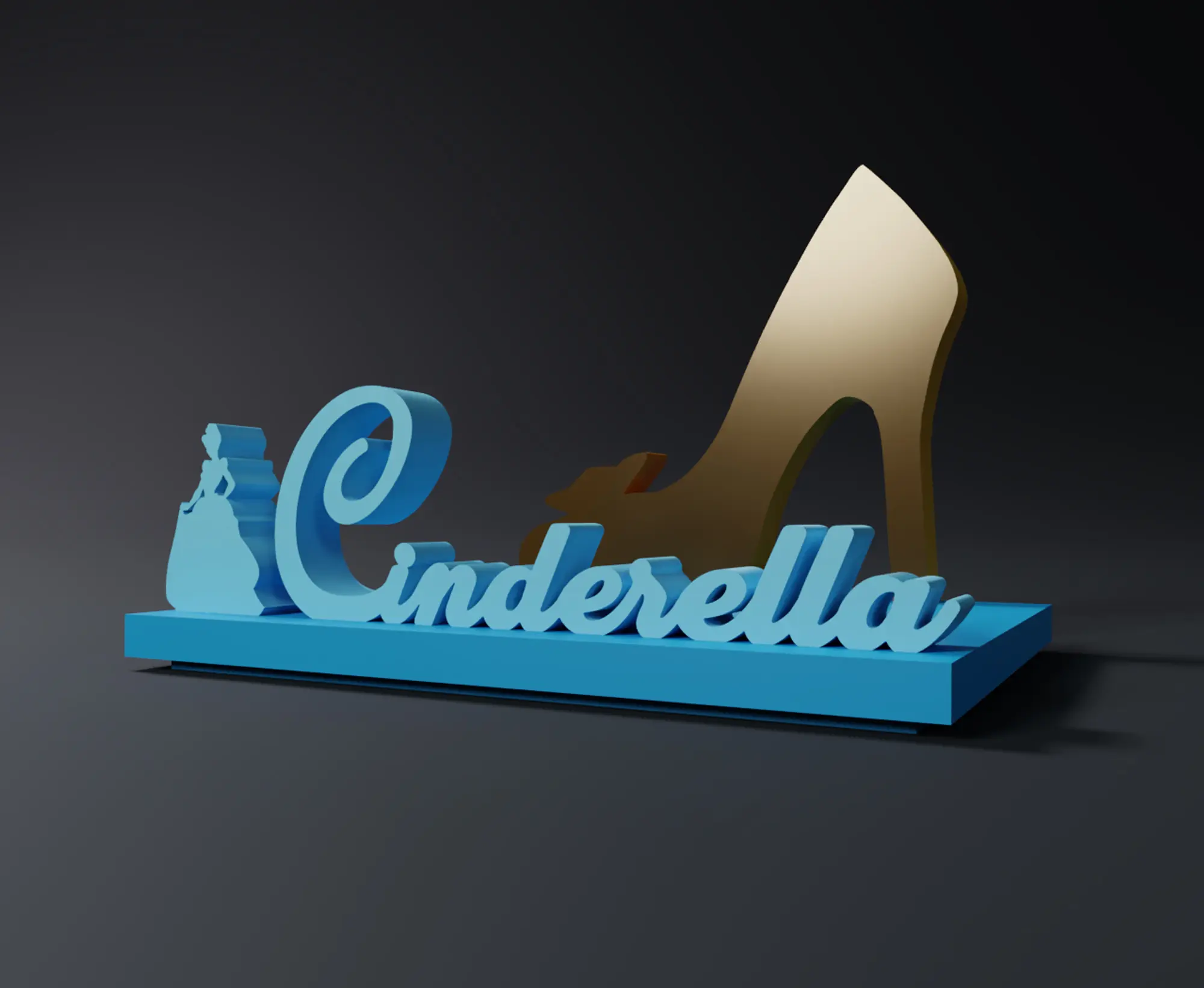 DISNEY PRINCESS CINDERELLA BOX - SHOE VERSION