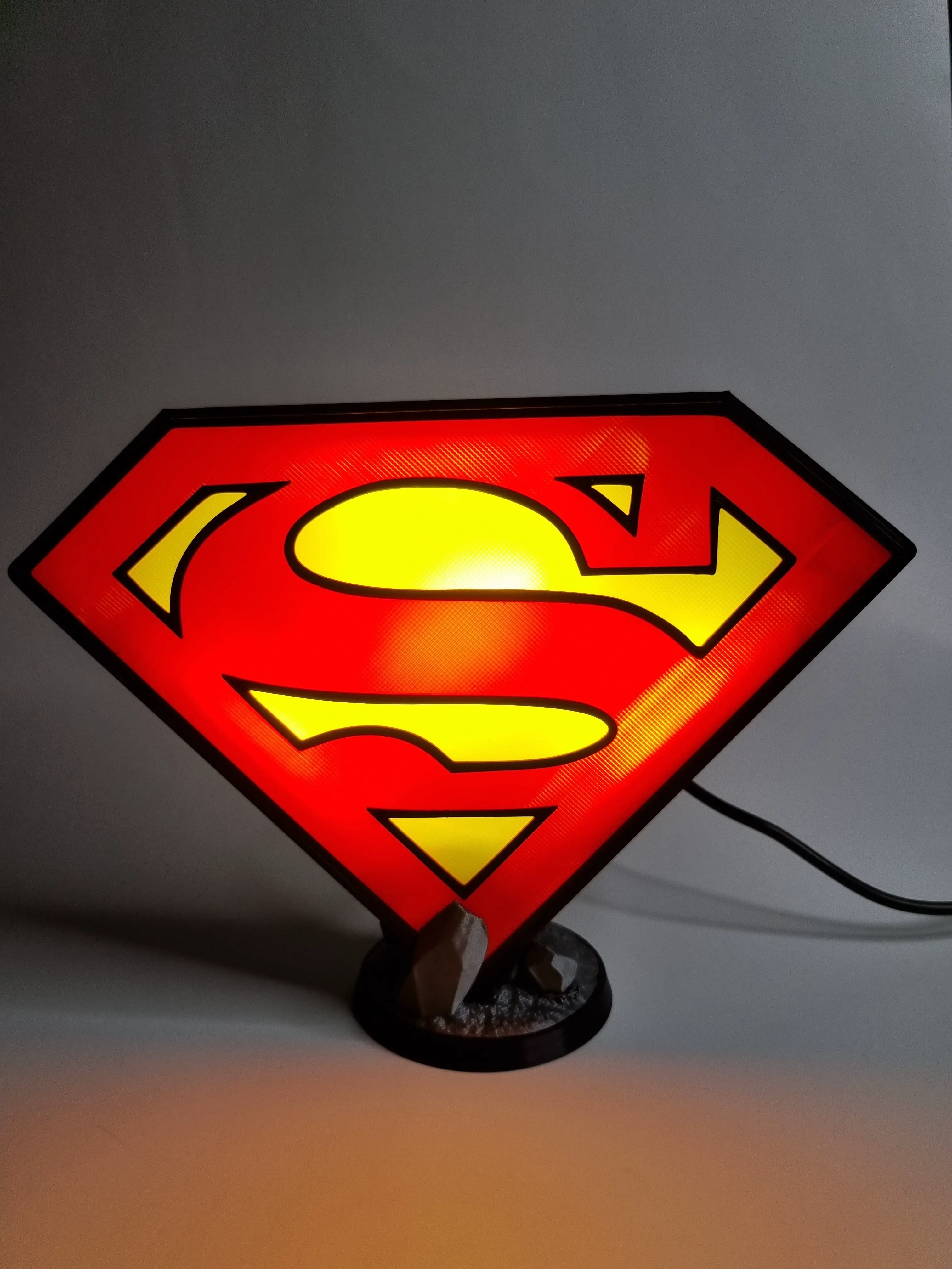 Superman Lamp | 3D models download | Creality Cloud