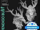 웬디고 흉상 - 할로윈 - 크리에이티비티 클라우드 독점-2