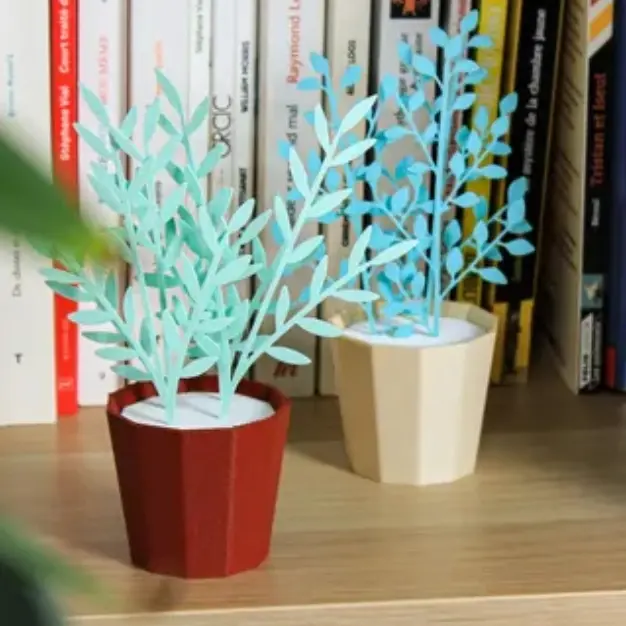 HERBARIUM - Decorative plant & bookmark