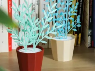 HERBARIUM - Decorative plant & bookmark