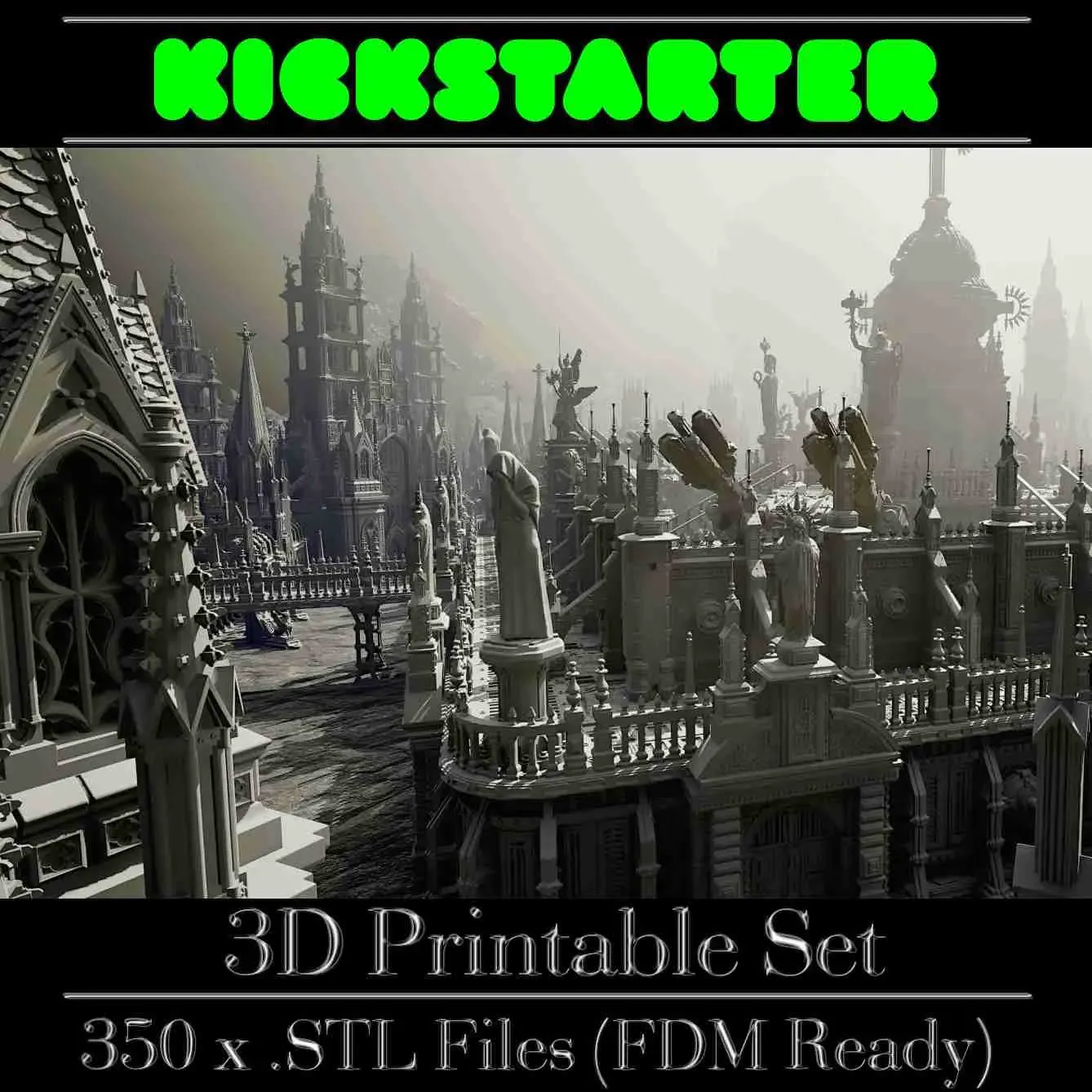 GrimDark Terrain (Essential Pack) (Free Sample) Kickstarter