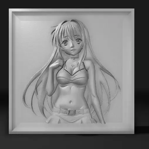 Japanese anime woman 8