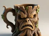 Tree Wood Mug ❤️-4