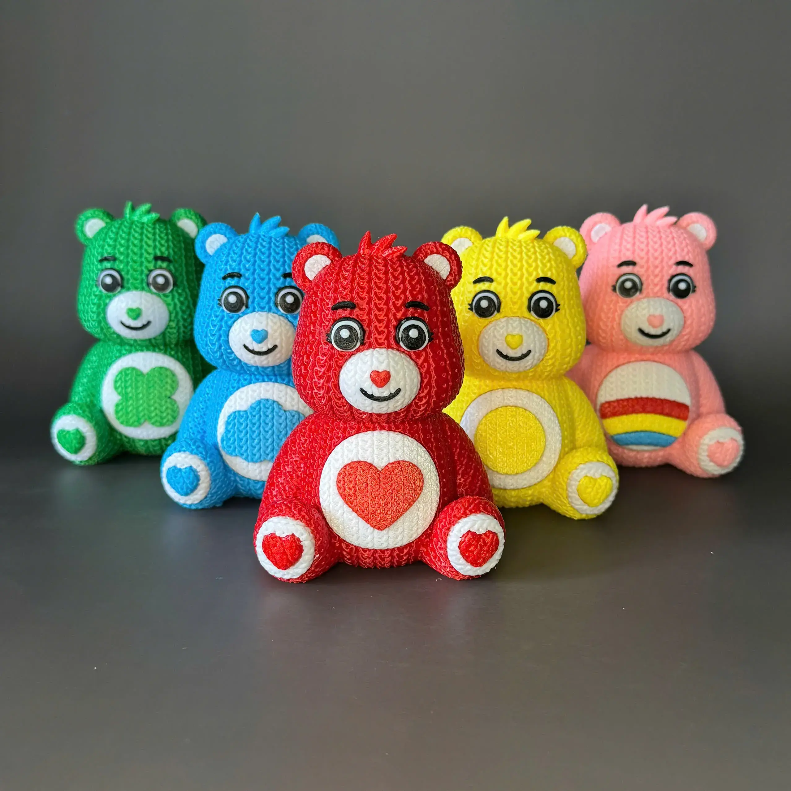 Care Bears Crochet - Knitted - Multiparts
