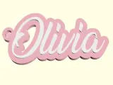 Olivia Keychain / Llavero Olivia-0