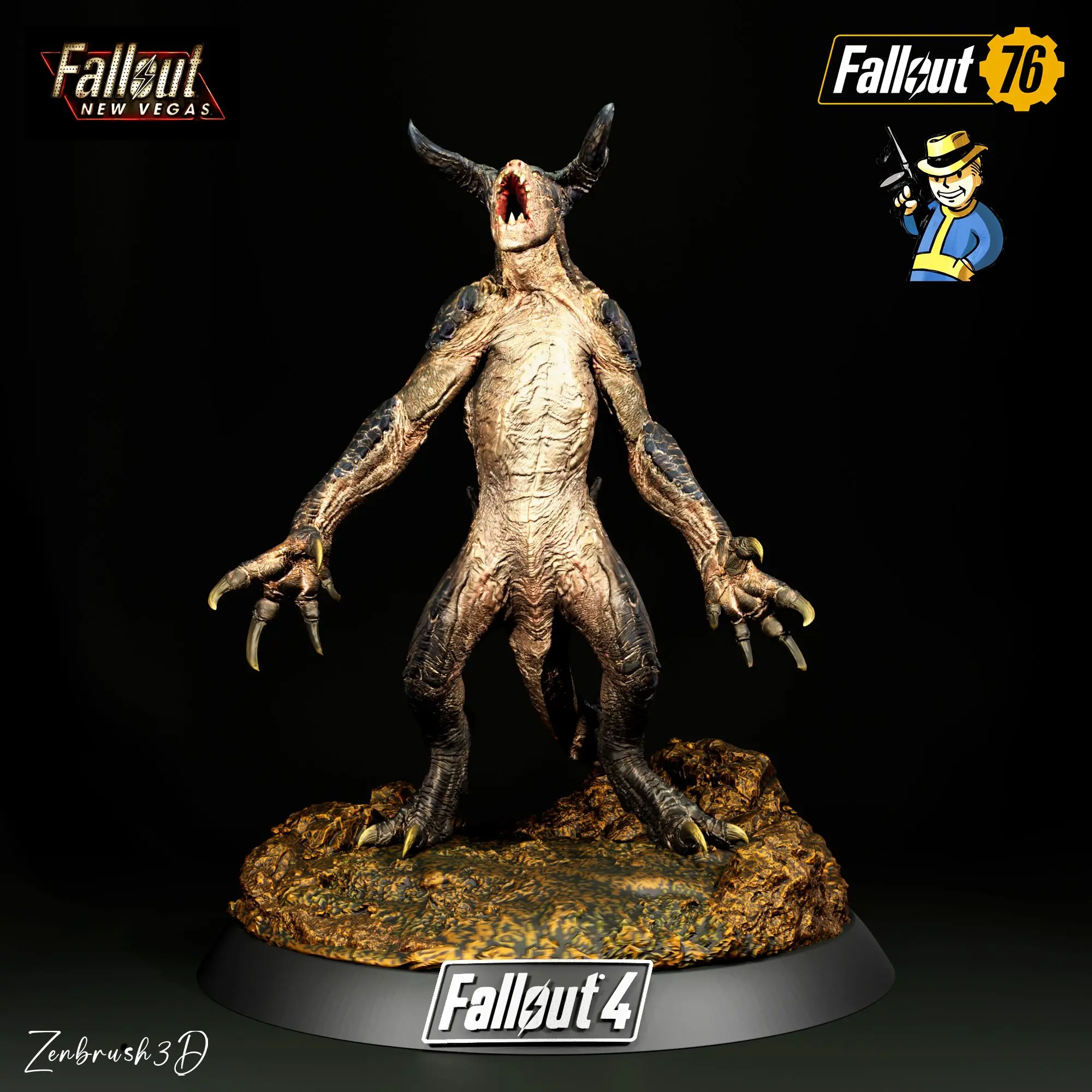 DEATHCLAW - THE FALLOUT - 3D PRINTING