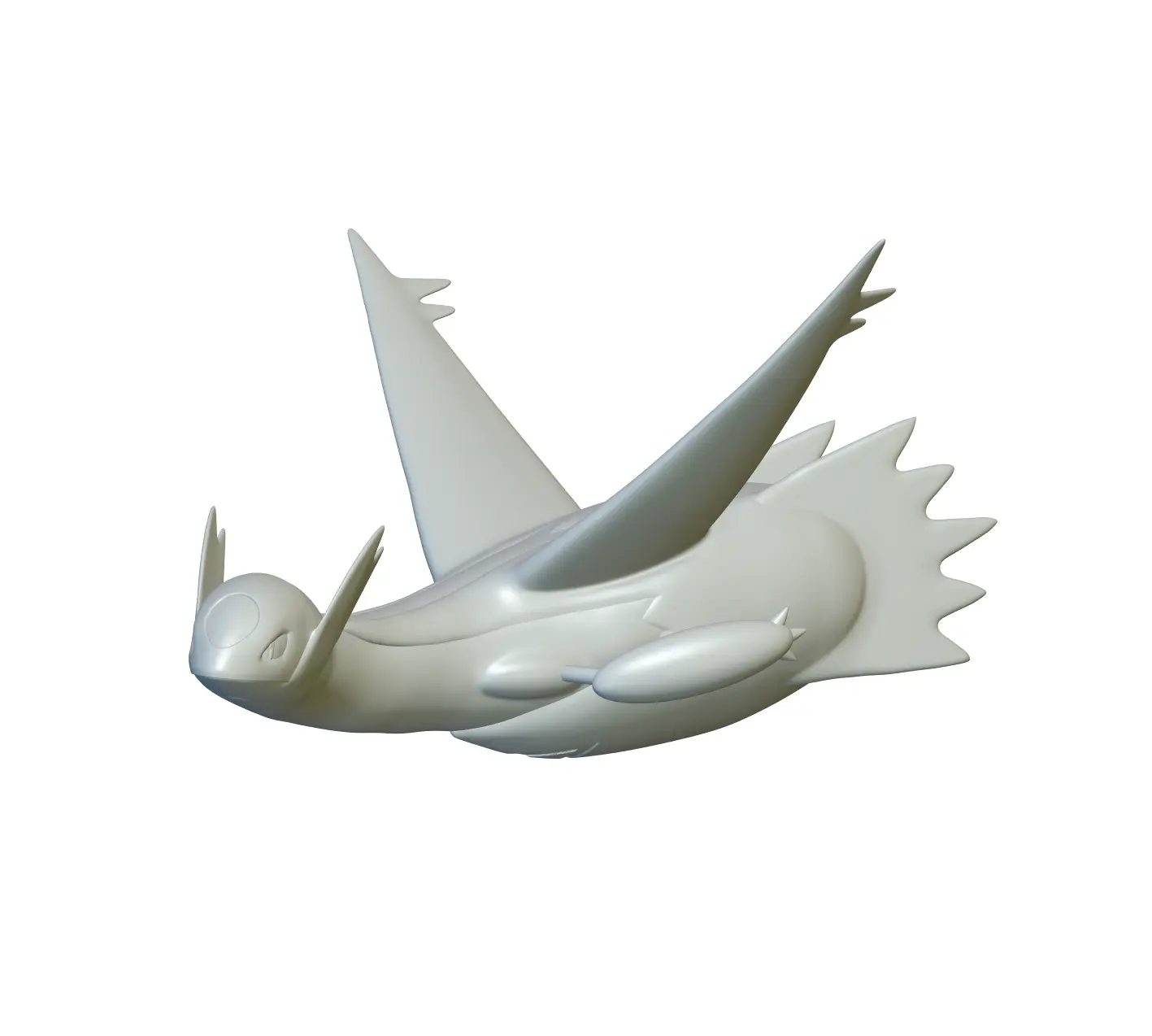 Pokemon Latios #381 - Ready for 3D Printing!