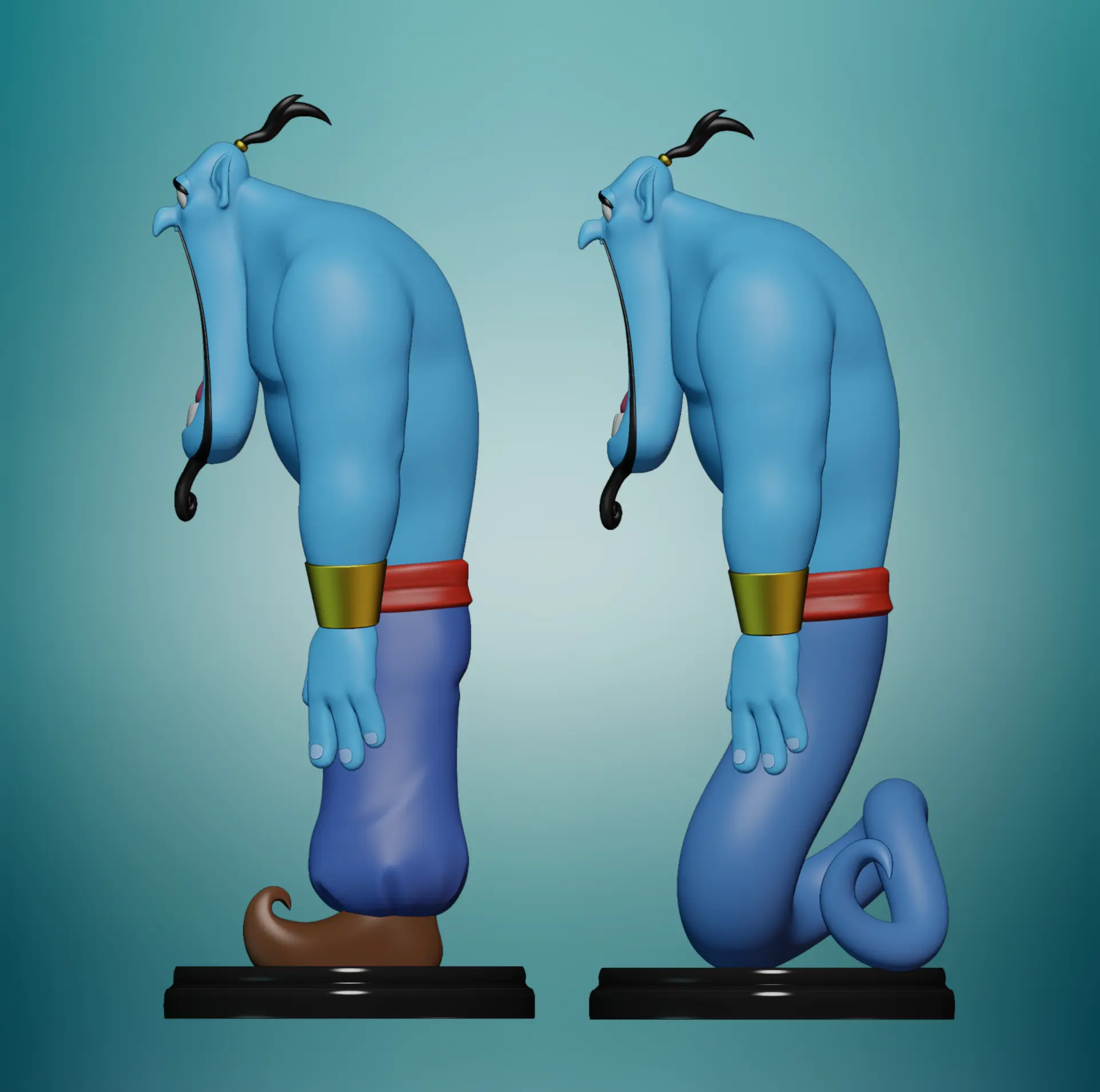 GENIE - ALADDIN - SURPRISED FACE