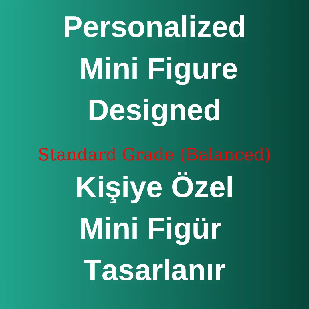 Custom Mini-Me Figure: Standard Grade (Digital STL/3MF)