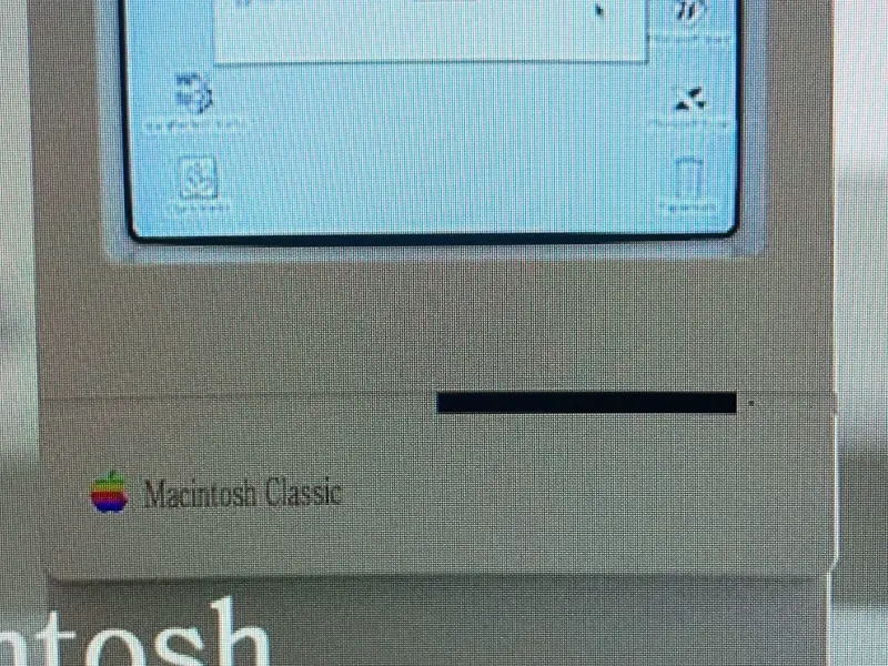 Macintosh volles 3D-Modell in Lebensgröße