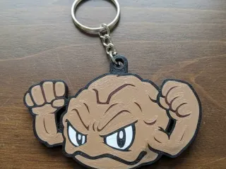 Keychain - Geodude - stl/3mf
