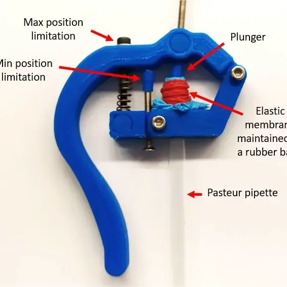 Micropipette for drop deposition