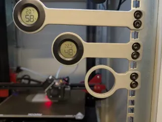 Temperature Sensor Mount for Server Racks v2