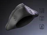 Three-Cornered Pirate Hat #RoZ-3