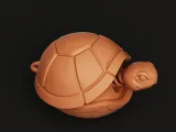 Tortoise Keychain | Turtle Key Ring Accessory-4
