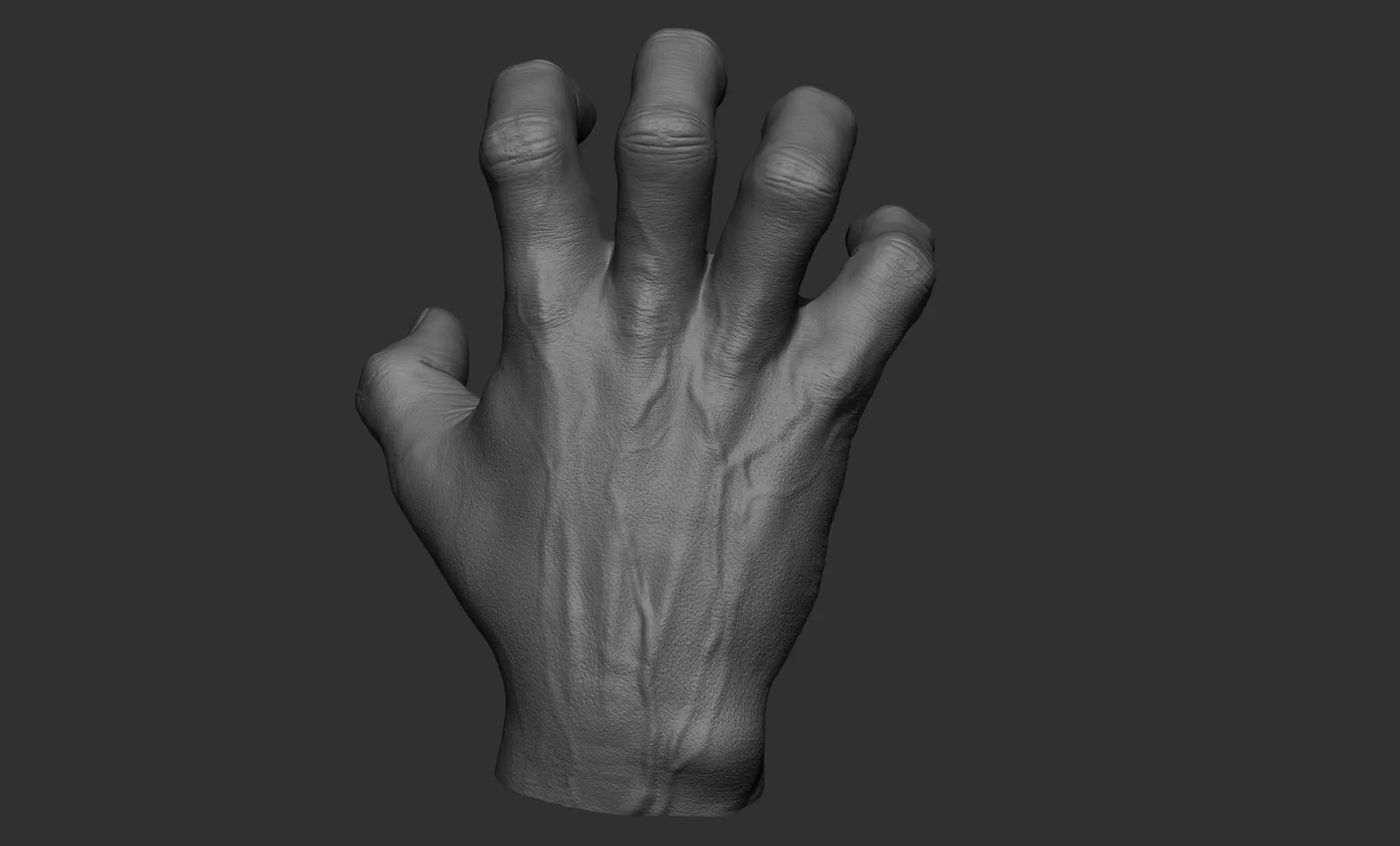Male Hand Sculpt in 2 poses