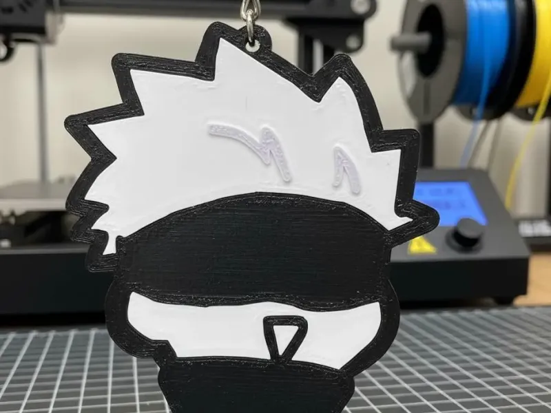 LLAVERO SATORU GOJO - JUJUTSU KAISEN - 3DLABMEX