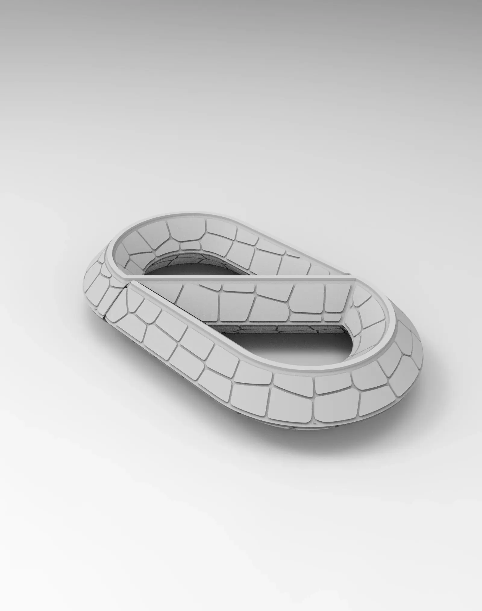 Número Cero utilizando el modo Jarrón en espiral