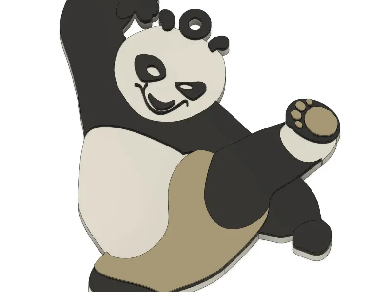breloc kung fu panda