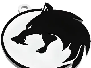 Llavero de Lobo